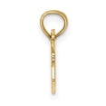 thumbnail image 2 of 14k Yellow Gold BEST MOM with Heart Charm Pendant, 2 of 4