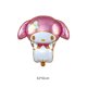 thumbnail image 3 of Globo temático de Sanrio con forma de perro canela, pudín de melodía Kulomi, globo decorativo de cumpleaños con forma de perro, 3 of 5