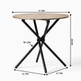 thumbnail image 6 of Homy Casa Round Conference Room Table, 31.5" Meeting & Training Table for Office, Breakout, 6 of 8