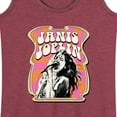 thumbnail image 3 of Janis Joplin - Poster Style - Women's Racerback Tank Top, 3 of 5