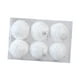thumbnail image 4 of 6 adornos navideños de bolas para árbol de Navidad, adornos colgantes de 8 cm para Lentejuelas blancas, 4 of 9