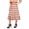 thumbnail image 3 of Moomaya Printed Skirt For Women Flared Elastic Pull-On Waist Ladies Skirt, 3 of 5