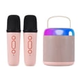 thumbnail image 1 of Portable Microphone & Sound Box Set Mini Karaoke Machine BT Speaker with 2 Microphones Home, 1 of 8