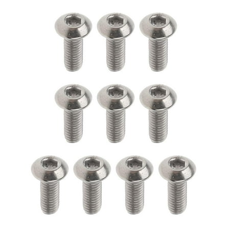 

10pcs/lot M3 Titanium Allen Socket Screws M3 x 6mm/8mm/10mm/12mm/15mm - M3 x 15mm