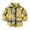 Yellow1, variant on Kids Little Boys Girls Baby Red Plaid Flannel Shirt Jacket Long Sleeve Button Down Flannel Shirt Plaid Tops Girl Boy Clothes