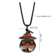thumbnail image 3 of Adornos de Halloween, regalos de Halloween, collar de accesorios de Halloween con cara de fantasma de calabaza, collar de aleación de zinc, 3 of 4