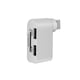 thumbnail image 1 of Sidaley Adaptador giratorio de alta velocidad de 3 puertos USB 2.0 HUB USB Desktop Splitter para Tablet PC Juegos de teclado y mouse para computadora Blanco, 1 of 6
