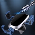 thumbnail image 2 of Lksixu Aviation Alloy Mirror Automobile Mobile Phone Bracket Vehicle-mounted Navigation Vehicle-mounted Mobile Phone Bracket Mobile Phone Rack Electronics for Home Office School, 2 of 7