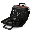 thumbnail image 4 of Versatile Daily Commute Slim Light Durable Spill Scratch Resilient Briefcase Messenger Bag for 12 inch Laptops, Smart Pads, 4 of 8