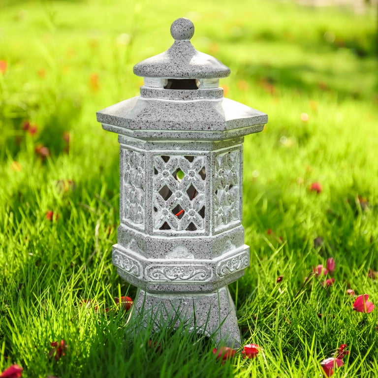 Amazon.com: Galt International 2 Tier Pagoda Garden Statue