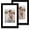 Black, variant on 24x36 Poster Frame Set of 2, Rustic Grey Wood Style - Display 24 x 36 Poster without Mat or 20x30 Picture with Mat, Wall Mounting Horizontal and Vertical