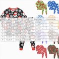thumbnail image 3 of sdbrld Girls Christmas Pajamas Outfit for Kids Long Sleeve Sleepwear Tops and Pants 2Pcs Xmas Holiday PJs Sets Sizes 7-8 Years, 3 of 9