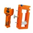 thumbnail image 4 of Plantilla de enrutador de bisagra de puertas Herramienta manual fácil de usar Kit de instalación de bisagra de accesorios profesionales portátiles Naranja, 4 of 7