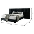 thumbnail image 3 of ACME Rivas Queen Bed in Black, 3 of 3