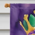 thumbnail image 3 of Vizsla King of Mardi Gras House Flag 28 in x 40 in, 3 of 7