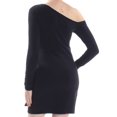 thumbnail image 2 of FREE PEOPLE $98 Womens New 1453 Black Off Shoulder Layered Dress M B+B, 2 of 2