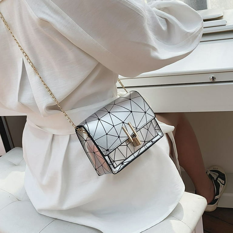 New Fashion Casual Mini Tote Luxury Chain Handbag Ladies Crossbody Female  Messenger Bag Women Shoulder Bags BLACK 