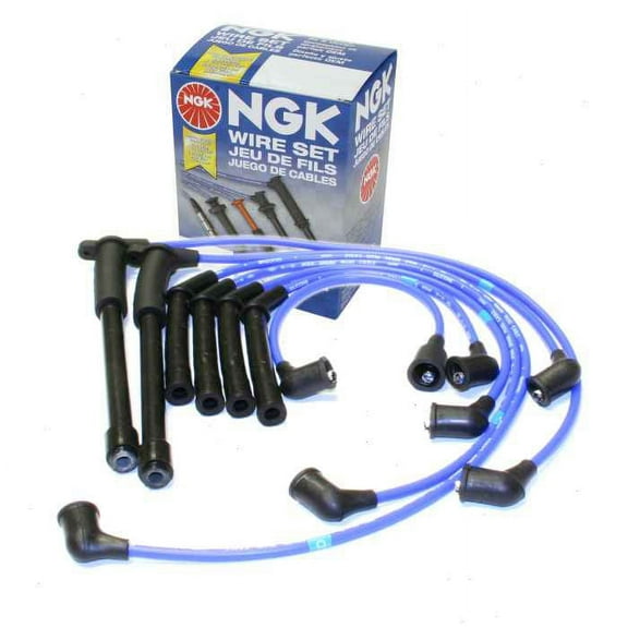 NGK Spark Plug Wire Set compatible with Nissan D21 3.0L V6 1990-1994
