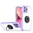 thumbnail image 1 of Transparent Armor Design Iphone 14 Pro Case With 360-degree Rotating Ring Holder, Waterproof, Scratch-resistant, Non-slip, Shockproof, 1 of 5