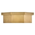 thumbnail image 5 of 46993HB Hinkley Lighting Facet - 30W 3 LED Medium Flush Mount-5 Inch Tall and 17.5 Inch Wide-Heritage Brass Finish, 5 of 7