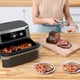 thumbnail image 4 of Ninja Foodi 11 Quart 7-in-1 MegaZone XL FlexBasket Air Fryer, Basket Divider for Full Meals, Air Fry, Roast, Grey (Renewed), 4 of 5