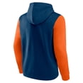 thumbnail image 3 of Men's Fanatics Navy/Orange Chicago Bears Outline Pullover Hoodie, 3 of 3