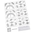 thumbnail image 3 of 3D Crystal Blocks Translucent DIY Puzzle Blocks SaturnShaped Toy Grey, 3 of 4