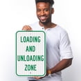 thumbnail image 2 of Loading And Unloading Zone Sign,, 2 of 8