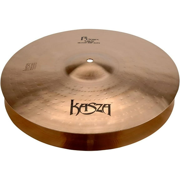 Kasza Cymbals Light Top/Heavy Flat Bottom Skinny Fat Rock Hi-hats 14 in.