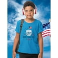 thumbnail image 2 of Independence Day Burger T-Shirt Juniors -Image by Shutterstock,  Large, 2 of 4