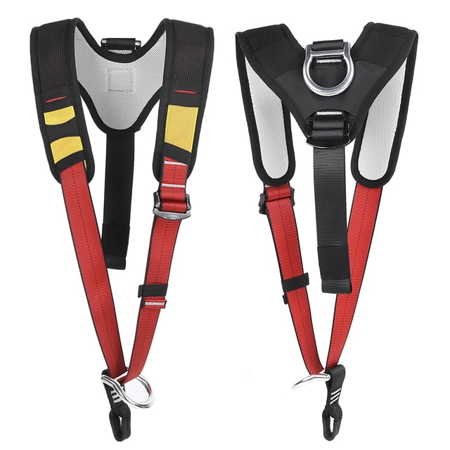 Ceinture de Sécurité Extérieure Résistante à l'Abrasion, Ceinture de Sécurité Portable pour Corps Supérieur, Polyester Robuste pour Travail Aérien de Secours Incendie