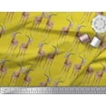 thumbnail image 2 of Soimoi Rayon Fabric Deer Animal Decor Fabric Printed Yard 42 Inch Wide, 2 of 3