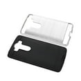 thumbnail image 2 of Lg V10 Hybrid Metal Brushed Texture Case In White, 2 of 4