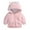Red, variant on Qingpeng Newborn Infant Baby Boys Girls Cartoon Fleece Hooded Jacket Coat with Ears Todder Kids Warm Zipper Up Outwear Coat with Pockets