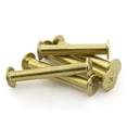thumbnail image 3 of SPRING Versatile Usage 10pcs CopperPlated Ledger Binding Rivets 5mm Screws Set 70mm, 3 of 8