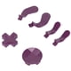 thumbnail image 5 of Reemplazo de paletas de control de metal de acero inoxidable para Xbox One Elite Series 2 (morado), 5 of 14
