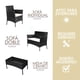 thumbnail image 3 of Sala Ilios Innova Para Jardín Color Negro con Blanco, 3 of 9