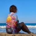 thumbnail image 3 of Watercolor Wildflowers Beach Towel Microfiber Beach Towels Sand Free Quick Dry Lightweight Travel Towels, 3 of 7