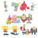 thumbnail image 2 of Figuras de acción de esponja de dibujos animados, juguetes modelo, regalos de cumpleaños, topper de pastel, Gary, Squidward, Sandy, Tentacles, kk, Star, 5 estilos zhangyuxiang unisex, 2 of 2