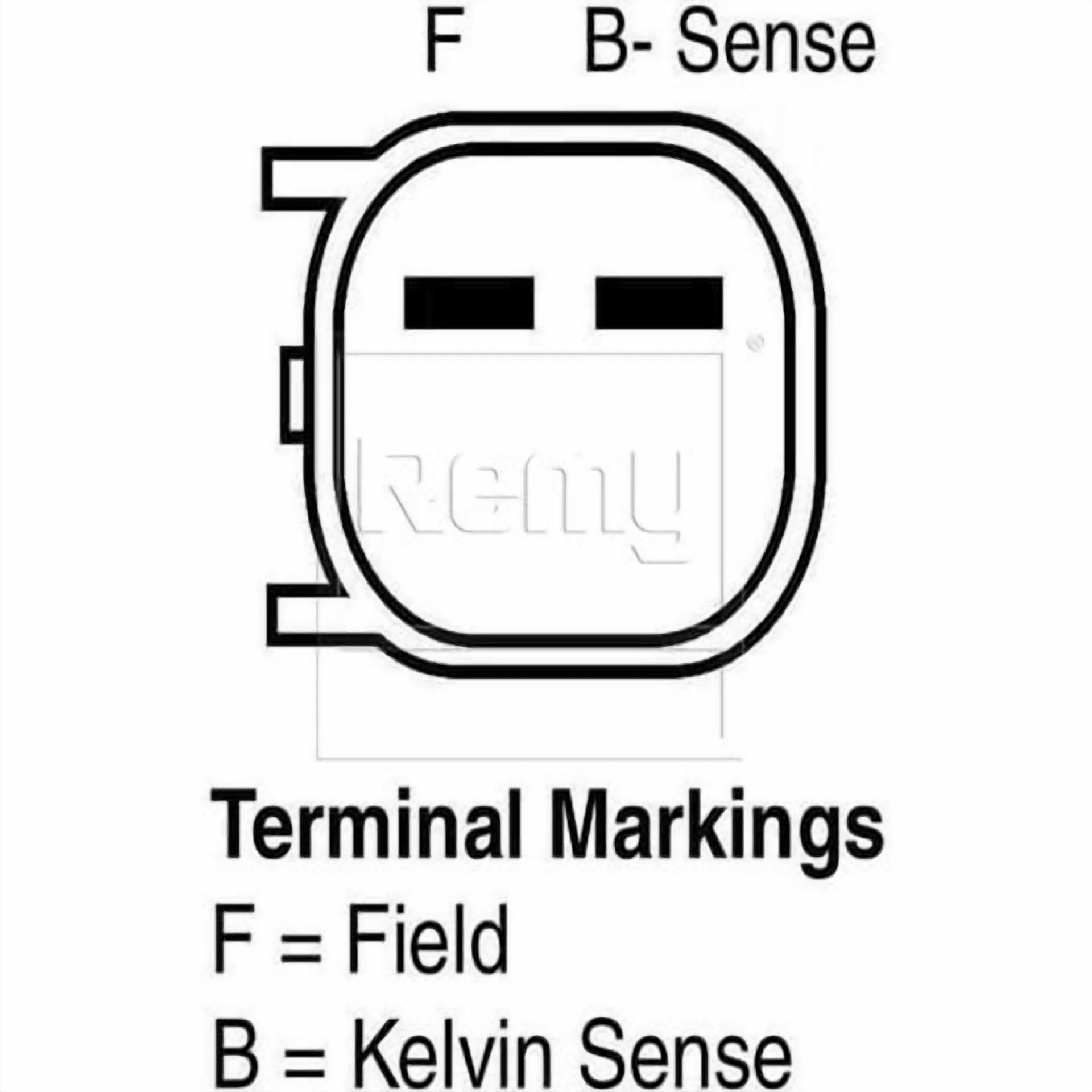 Remy 20017 Premium Remanufactured Alternator