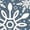 HEATHER BLUE, variant on - Mickey Ears Snowflakes - Women's Racerback Graphic Tank