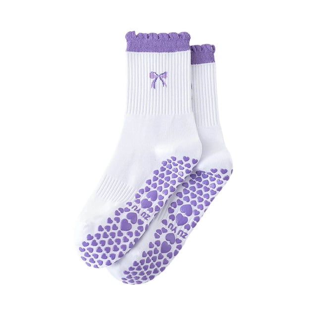 Yoga Socks For Grip Workout Athletic Socks With Arch Support Breathable Toe Grip Socks For Fitness