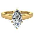 thumbnail image 5 of Diamond Engagement Ring For Women Marquise Solitaire GIA Certified 6-Prong 0.75 Carat 14K Gold (H,SI), 5 of 7
