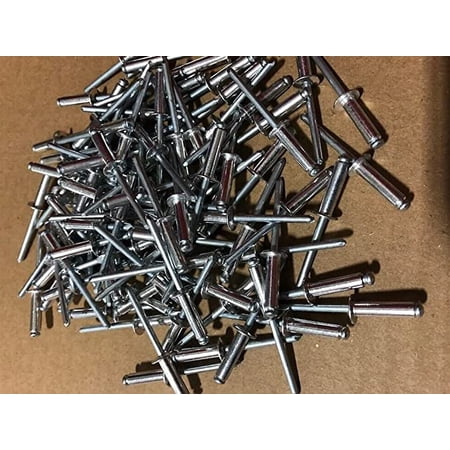 

POP Rivets 100 PC 3/16 Aluminum Head Steel Mandrel Rivet