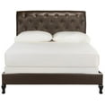 thumbnail image 2 of Safavieh Hathaway Modern Tufted Bed Frame with Nail Heads, 2 of 7