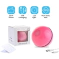 thumbnail image 3 of Balle Interactive Intelligente de Jouet pour Chat Boule de Roulement Automatique pour Jouet Rechargeable USB pour Chat Animal de Compagnie avec la Boule de Rotation de Lumière LED 360 Degrés (Rouge), 3 of 5