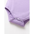thumbnail image 5 of Happy Town Baby Girls Summer Outfits Sling Romper Butterfly Short Skirts Set for 3-24 Months, 5 of 8