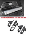 thumbnail image 2 of Juego de 4 pegatinas interruptores puertas ventanas yuxing Fibra de carbono GLA EQA EQB-Class X247 2020-2024, 2 of 5