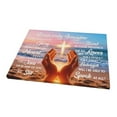 thumbnail image 2 of "I Can Only Imagine" Christian Canvas Wall Decor – Inspirational Quote on Vibrant Beach Sunset Background, Motivational Decor for Living Room Bedroom, 2 of 8