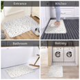 thumbnail image 4 of Salouo Funny Chicken Pattern Outdoor Indoor Sturdy Doormats 16’’×24’’, Anti Fatigue Soft Flannel Thick Door Mat,Non-Slip Rectangle Rug Cushion, 4 of 6